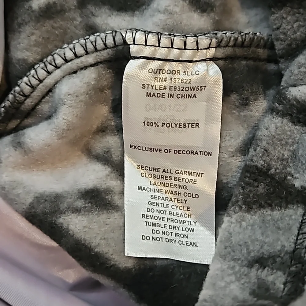 Eddie Bauer Lone Peak 3-in-1 Jacket Red Gray Youth Size L 14/16